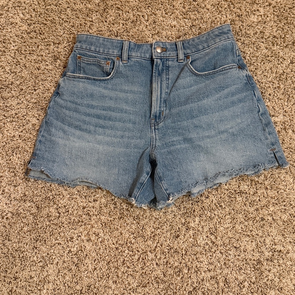 Madewell Women's Blue Jean Shorts